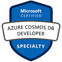 Microsoft Certified: Azure Cosmos DB Developer Specialty